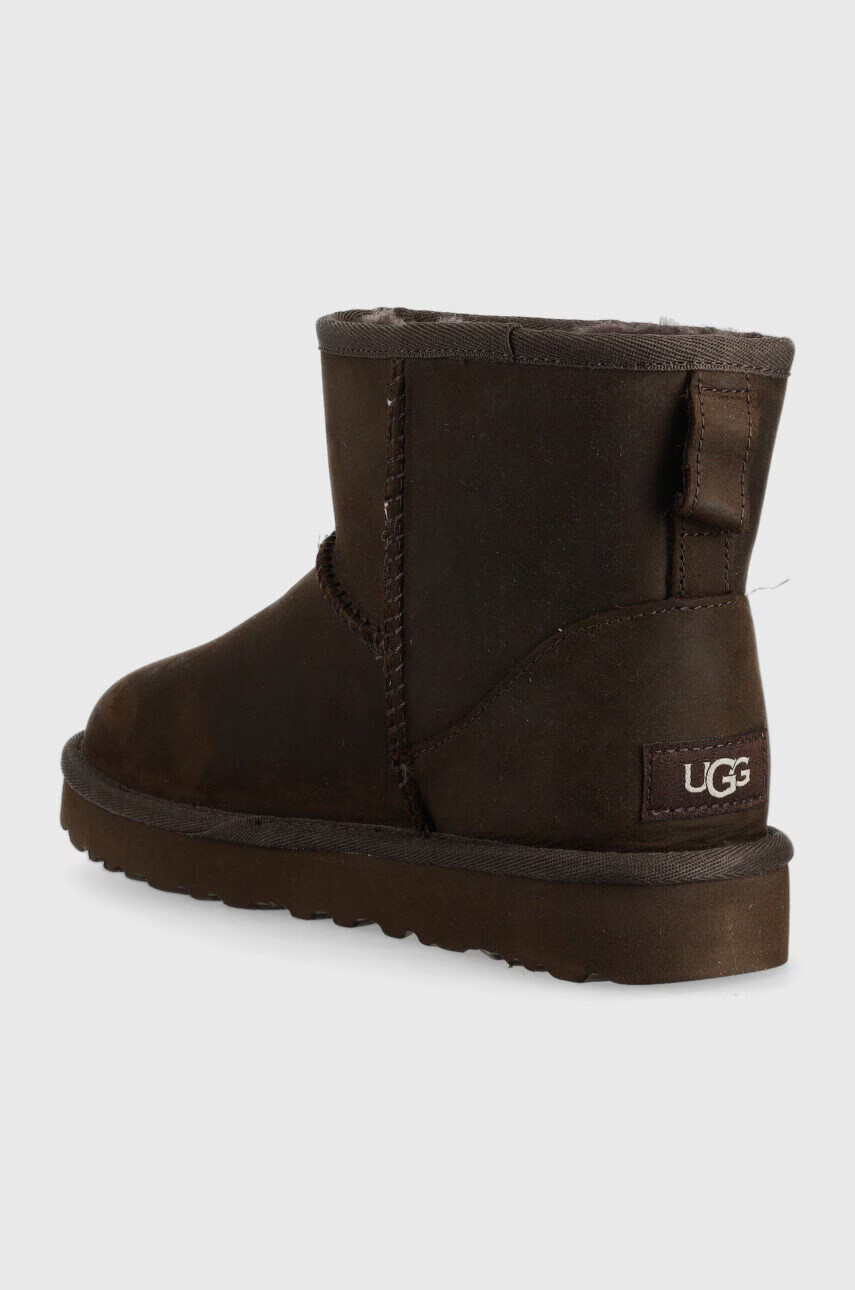 Ugg Велурени апрески W Classic Mini Leather - Pepit.bg