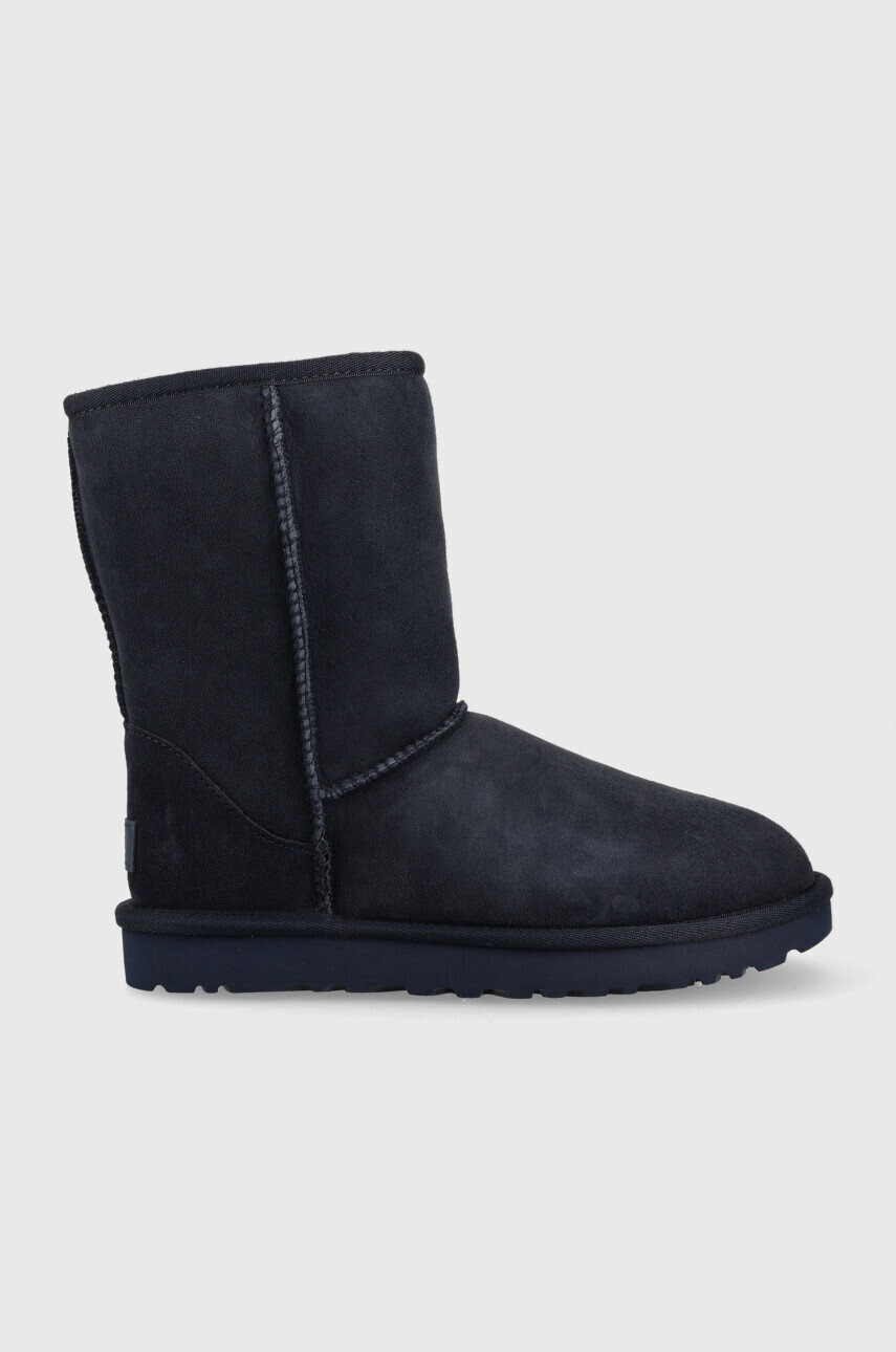 Ugg Велурени апрески W Classic Short Ii в тъмносиньо - Pepit.bg