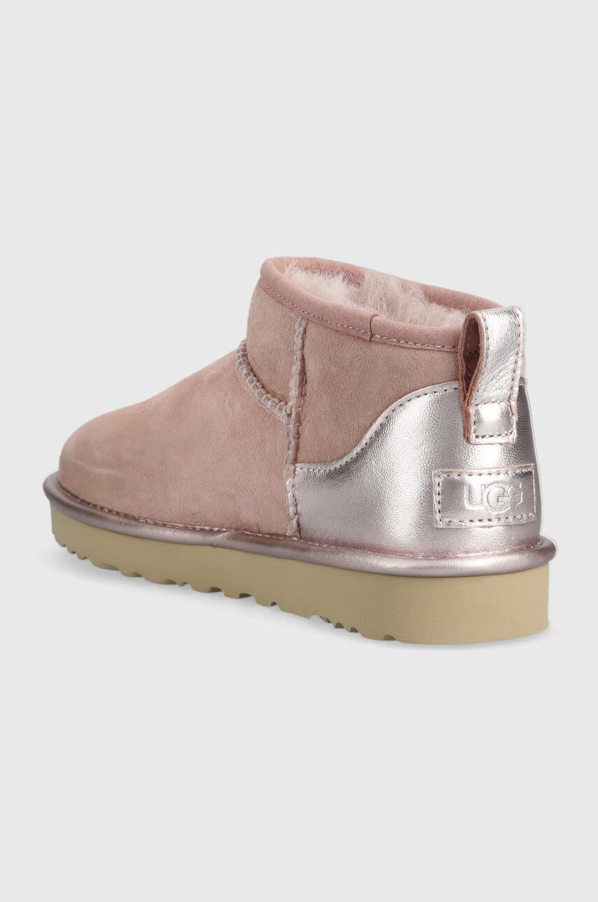 Ugg Велурени апрески W Classic Ultra Mini Shine - Pepit.bg