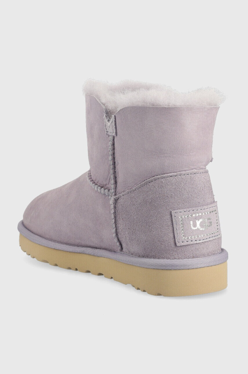 Ugg Велурени апрески W Mini Bailey Button Bling в лилаво - Pepit.bg