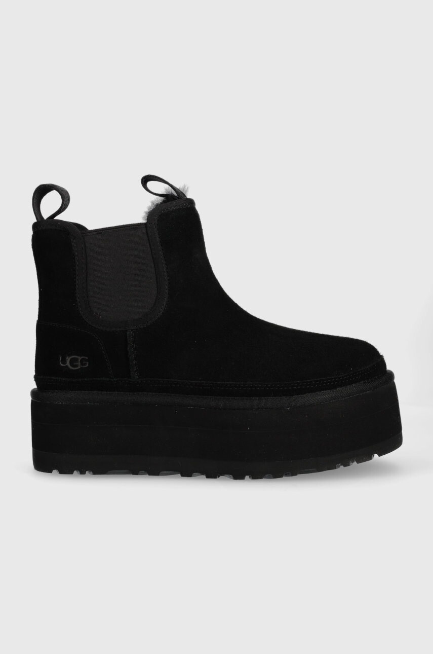 Ugg Велурени боти челси W Neumel Platform Chelsea - Pepit.bg