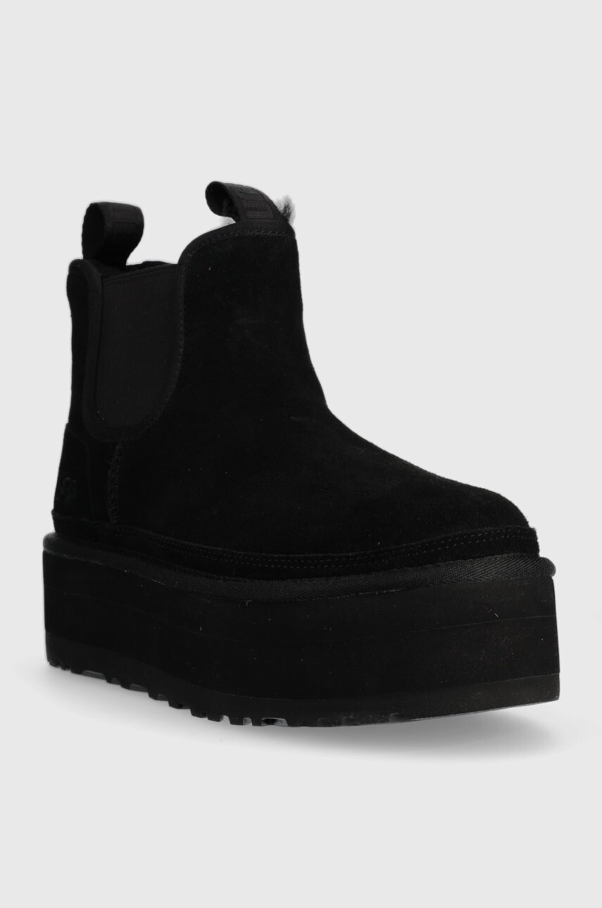 Ugg Велурени боти челси W Neumel Platform Chelsea - Pepit.bg
