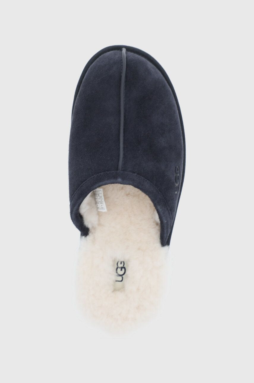 Ugg Велурени чехли Scuff в тъмносиньо - Pepit.bg