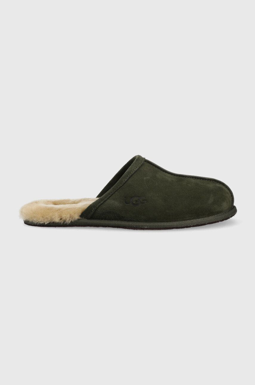 Ugg Велурени чехли M Scuff M Scuff в зелено - Pepit.bg