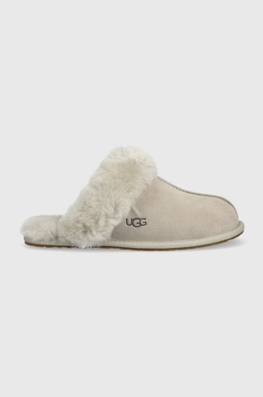 Ugg Велурени чехли W Scuffette Ii в сиво 1106872.GOA - Pepit.bg
