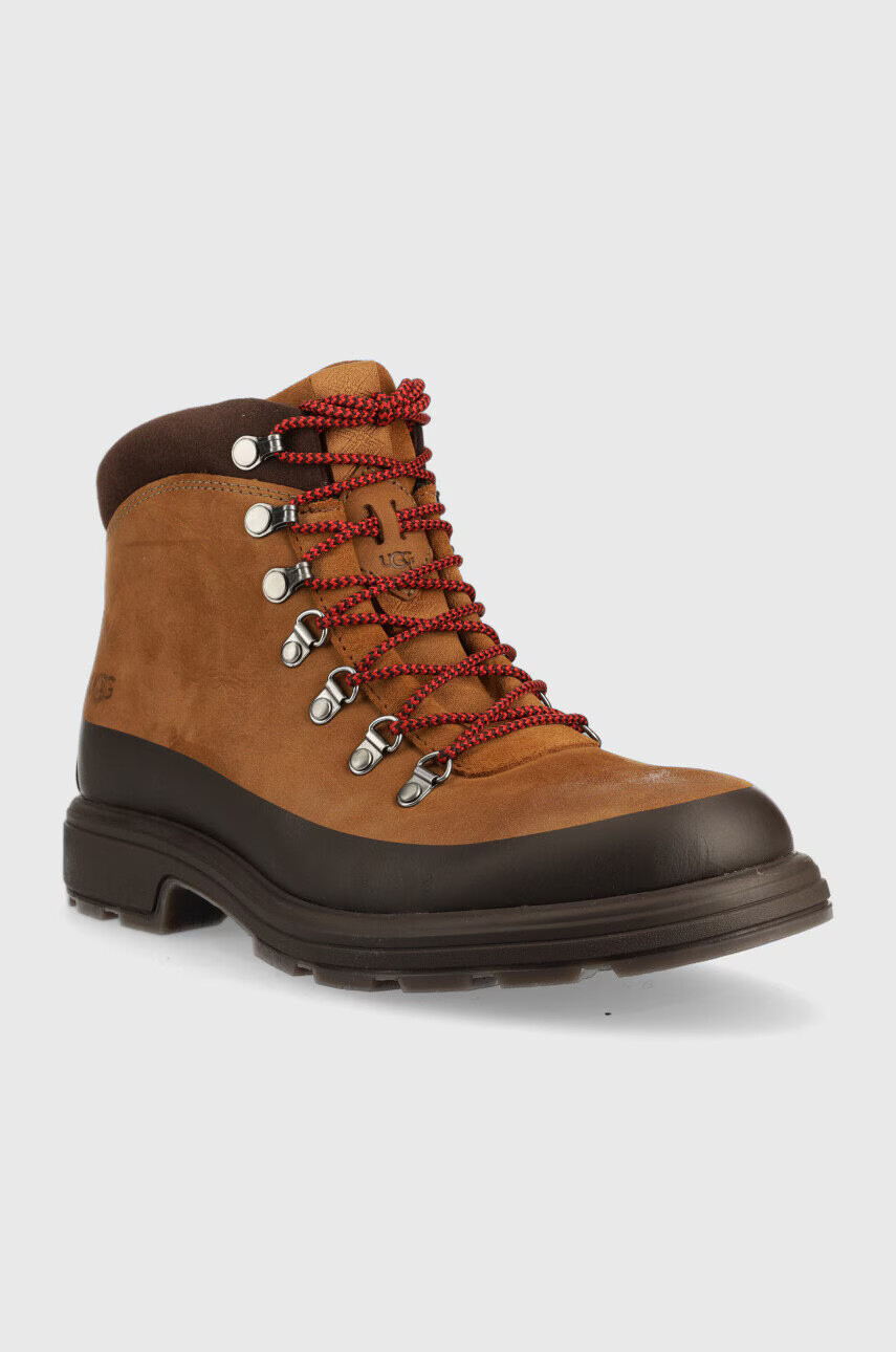 Ugg Велурени обувки M Biltmore Hiker в кафяво - Pepit.bg