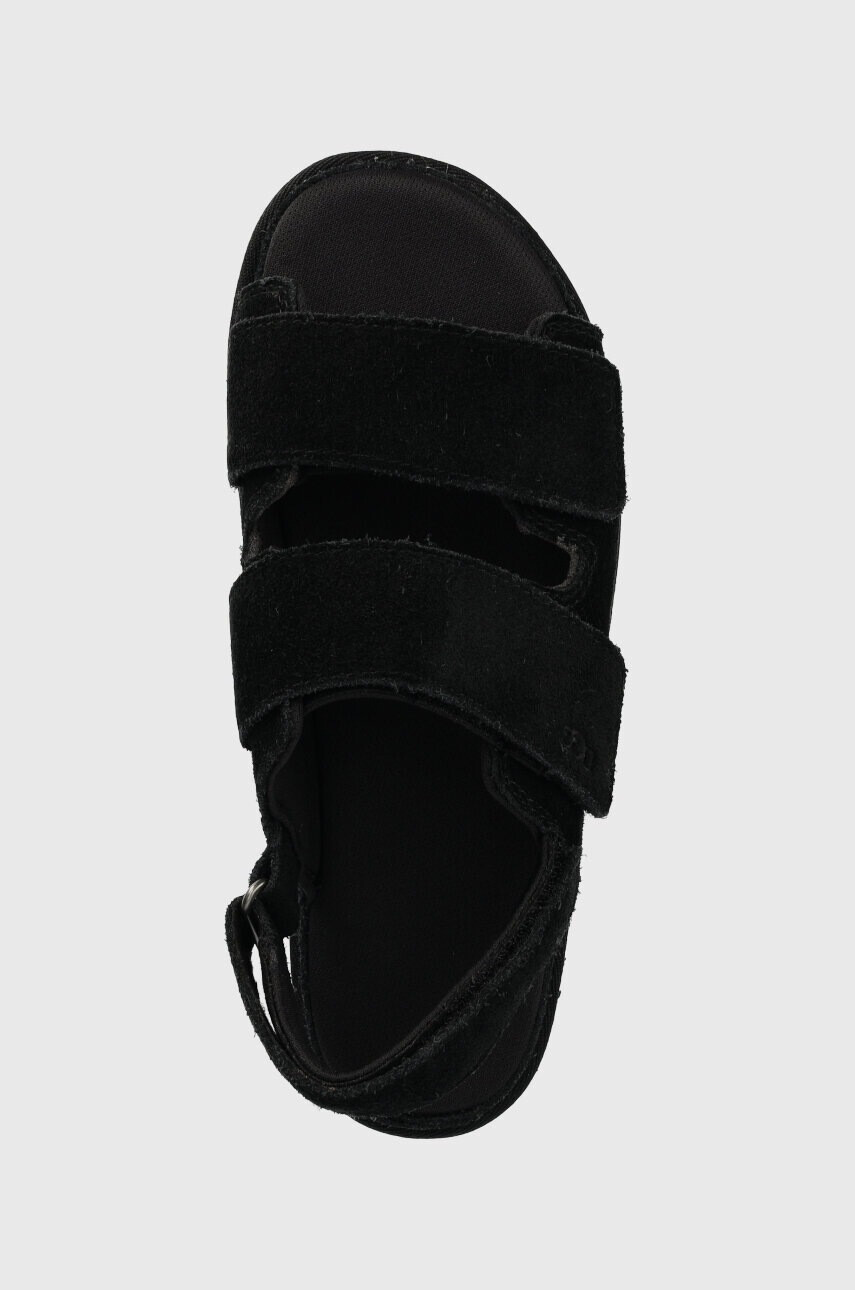 Ugg Велурени сандали Goldenstar в черно с платформа 1141493 - Pepit.bg