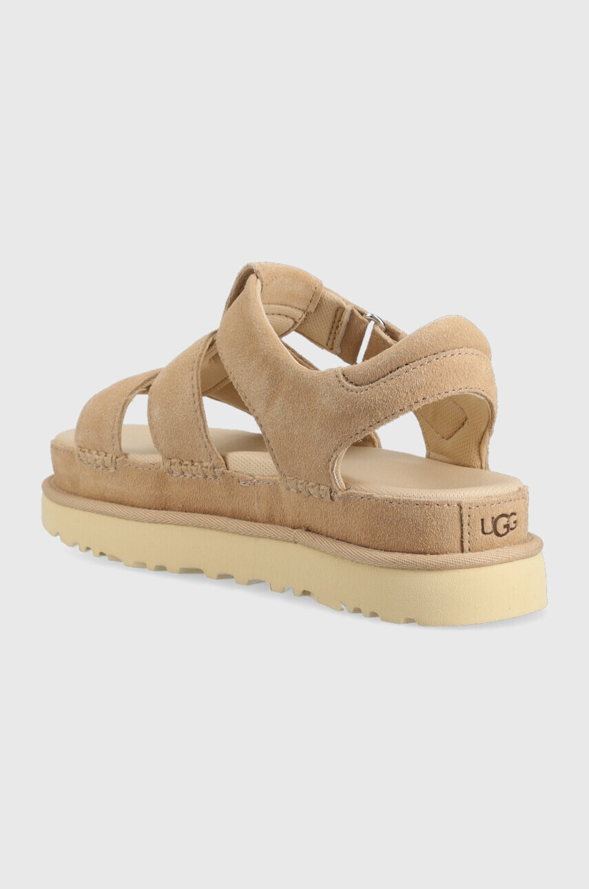 Ugg Велурени сандали Goldenstar Strap - Pepit.bg