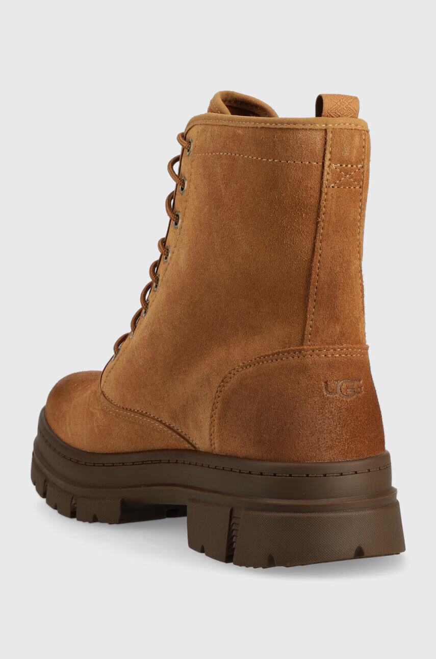 Ugg Велурени туристически обувки Skyview Service Boot в кафяво - Pepit.bg