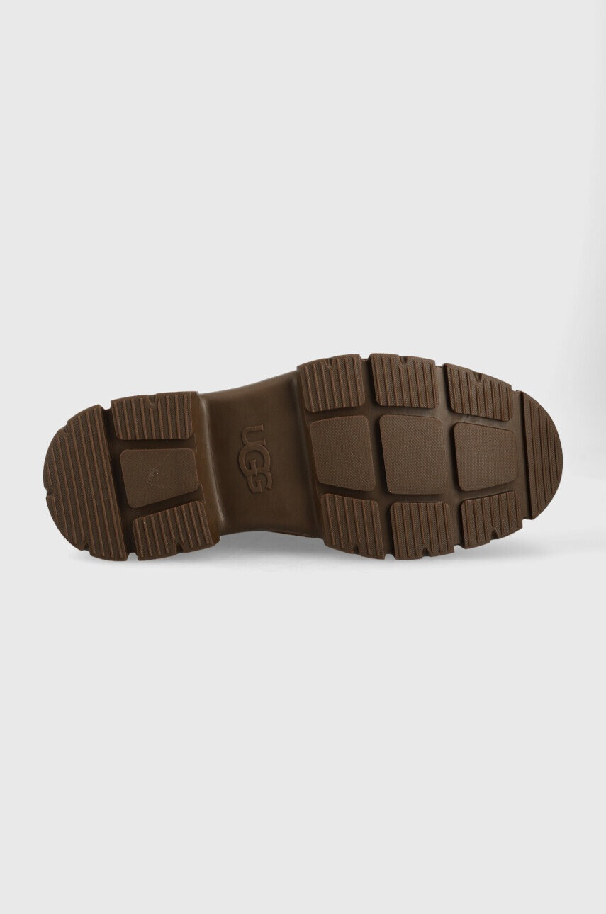 Ugg Велурени туристически обувки Skyview Service Boot в кафяво - Pepit.bg