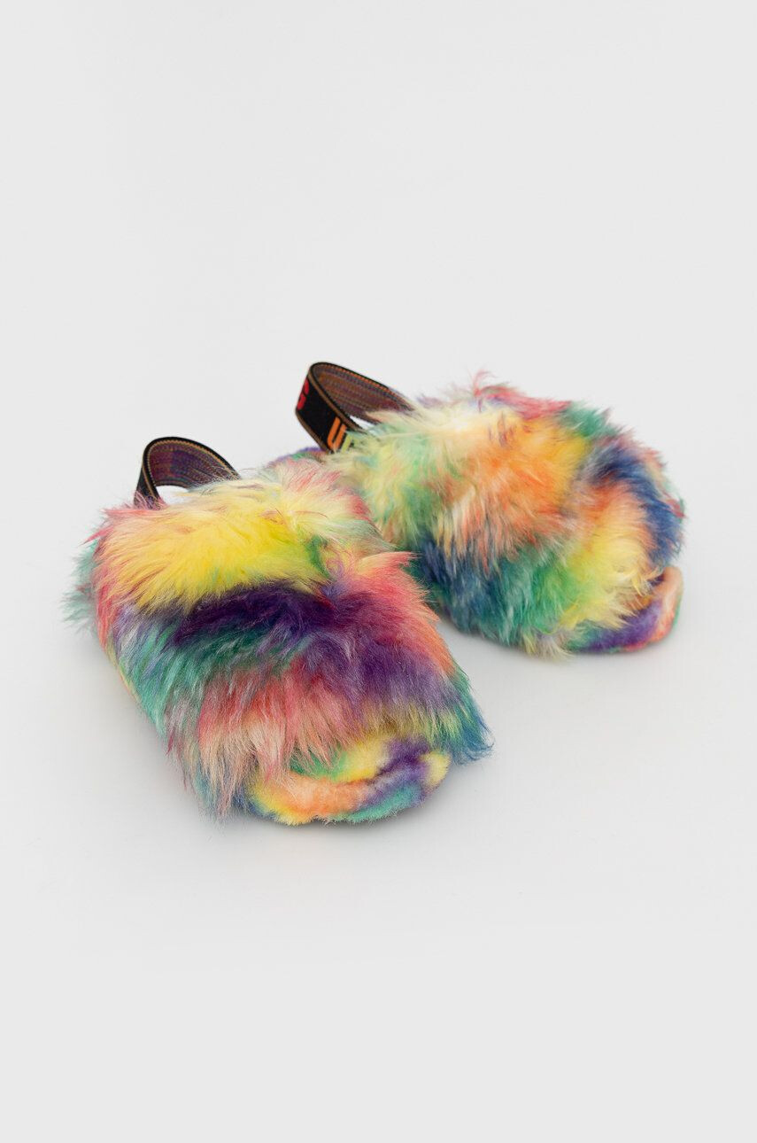 Ugg Вълнени пантофи Fluff Yeah Pride - Pepit.bg