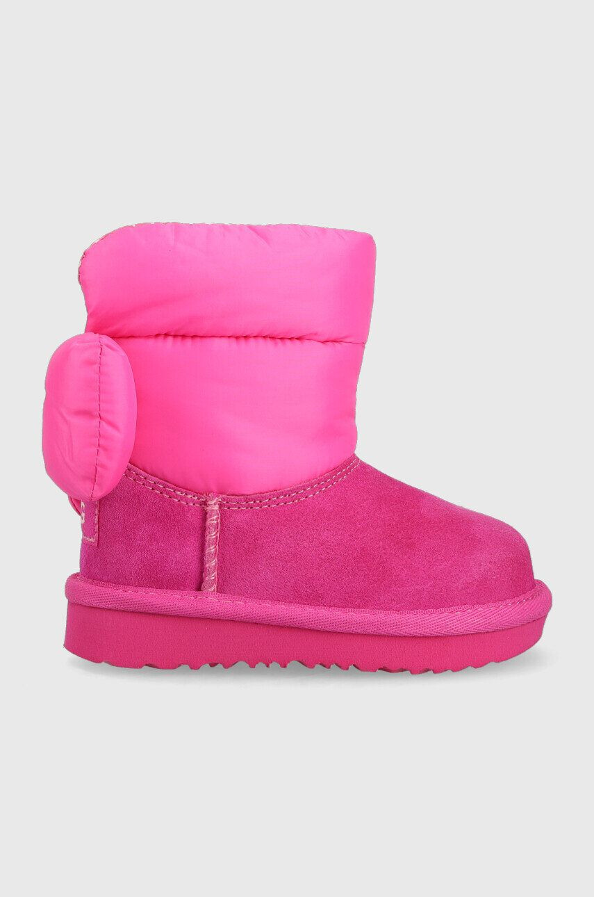 Ugg Зимни обувки BAILEY BOW MAXI в розово - Pepit.bg