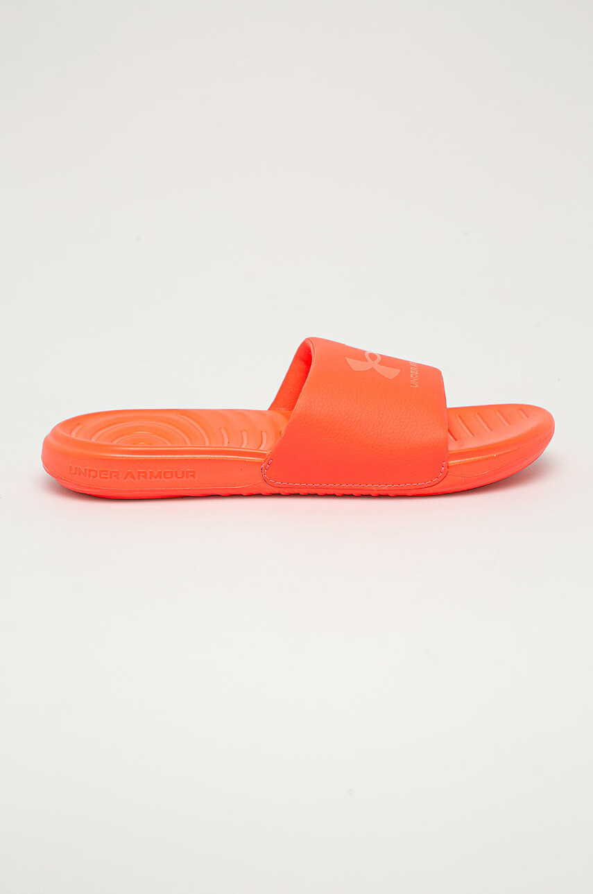 Under Armour Чехли 3023772 дамски в оранжево - Pepit.bg