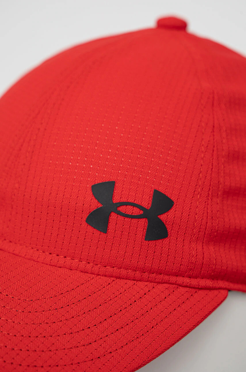 Under Armour Детска шапка 1369792 в червено с изчистен дизайн - Pepit.bg