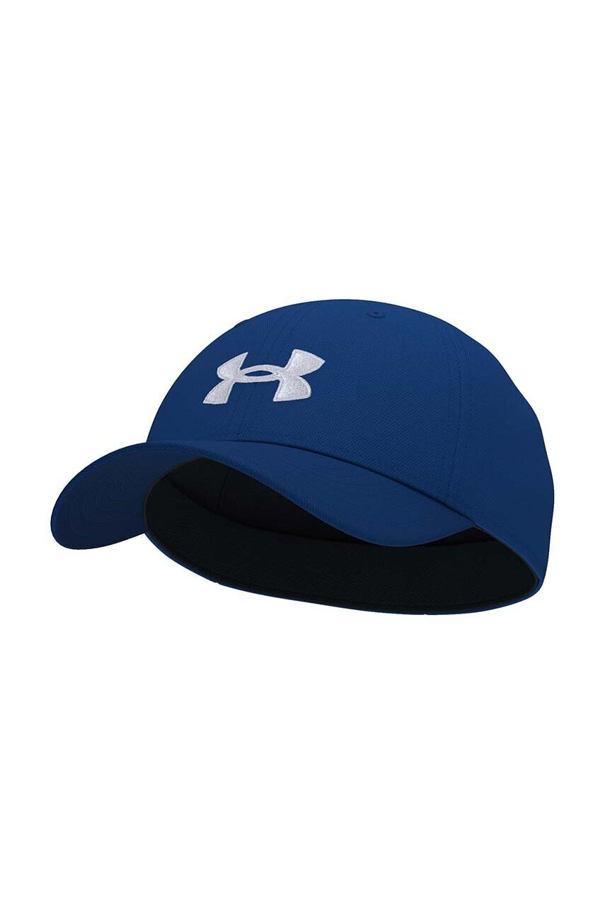 Under Armour Детска шапка с козирка в синьо с принт - Pepit.bg