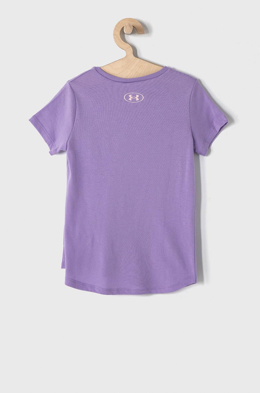 Under Armour Детска тениска 1361182 в лилаво - Pepit.bg