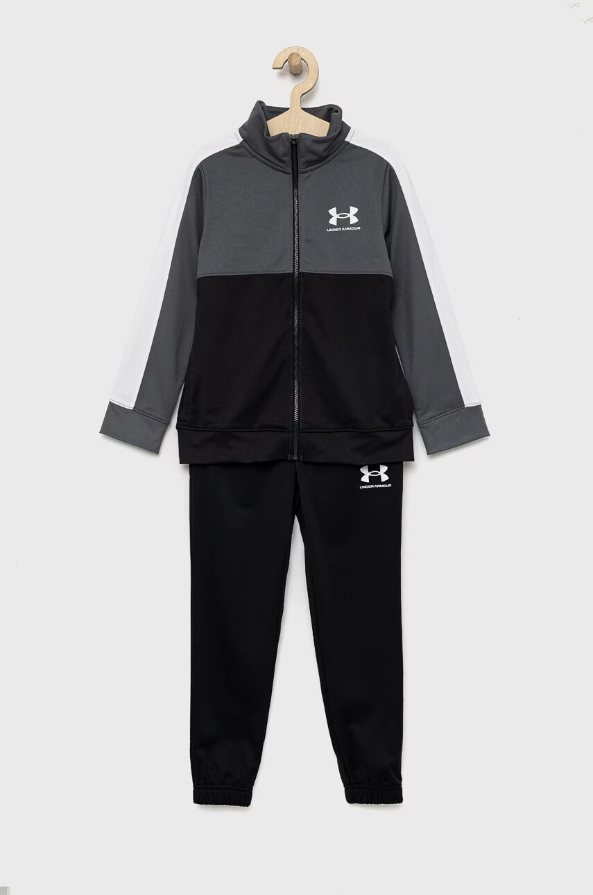 Under Armour Детски анцуг в черно - Pepit.bg