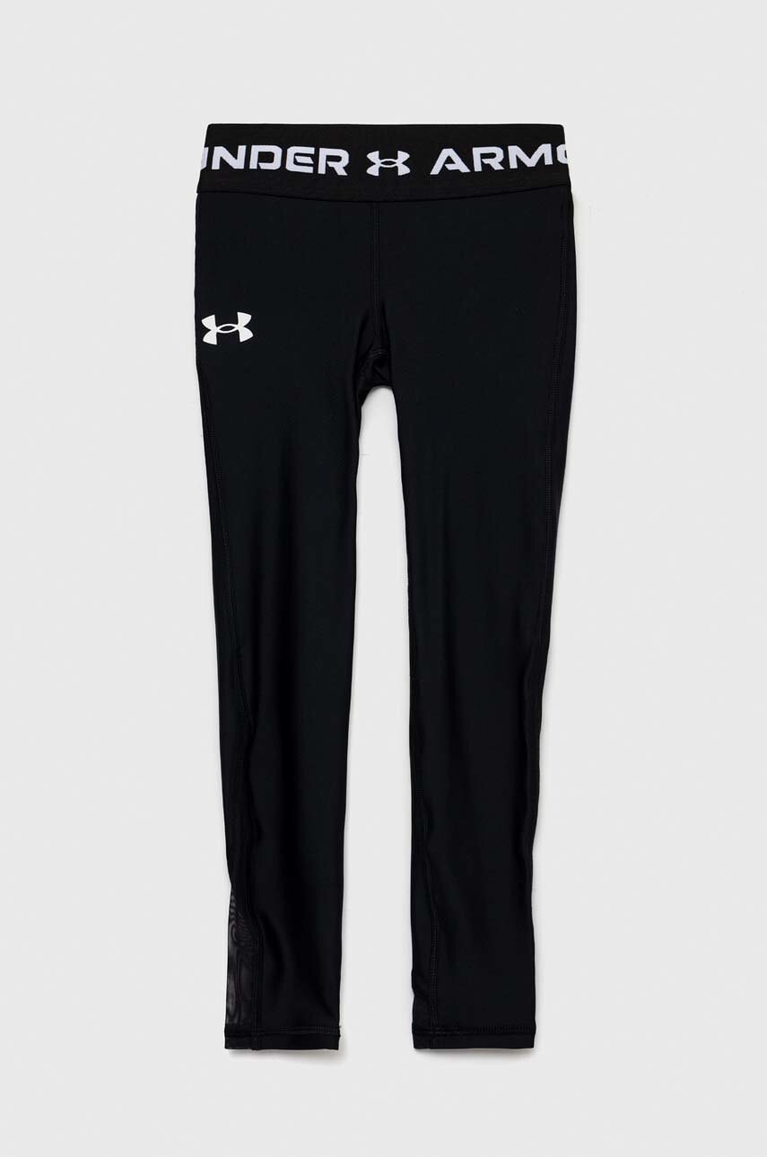 Under Armour Детски клин в черно с изчистен дизайн - Pepit.bg
