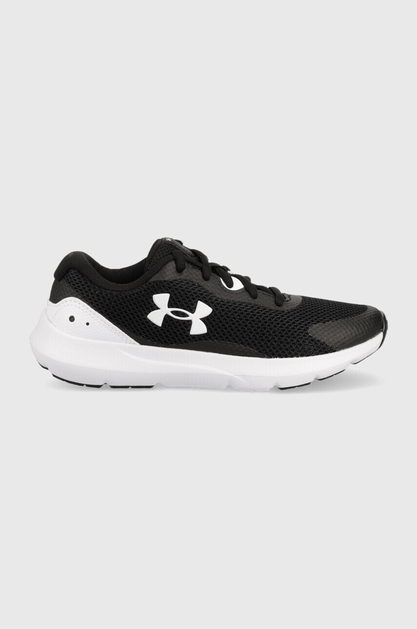 Under Armour Детски маратонки в черно - Pepit.bg