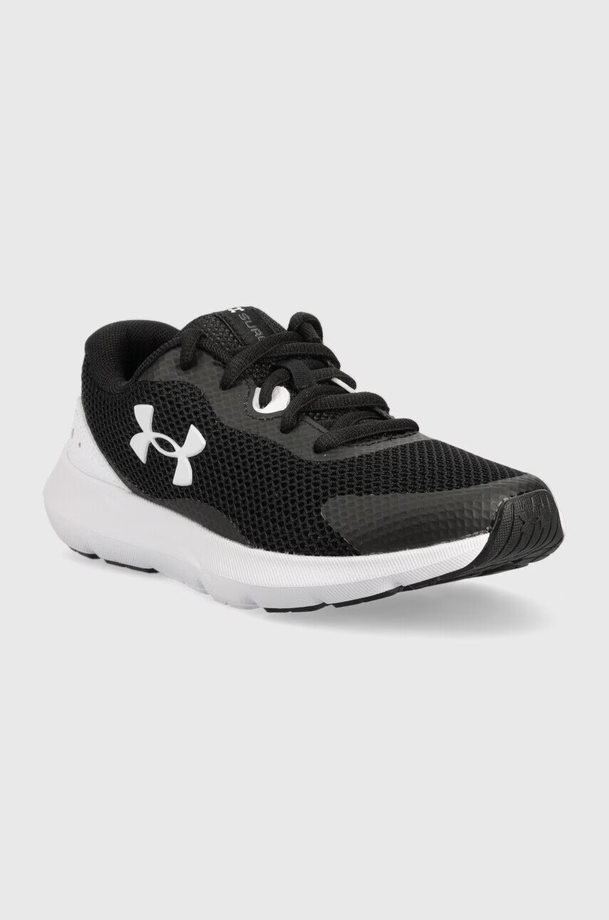 Under Armour Детски маратонки в черно - Pepit.bg