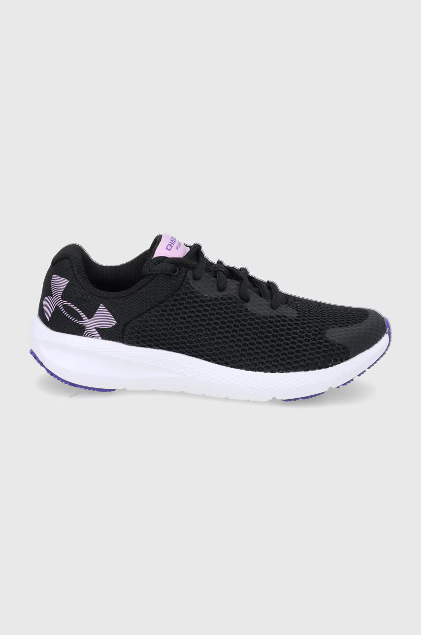 Under Armour Детски обувки Charged Pursuit 2 3024487 в черно - Pepit.bg