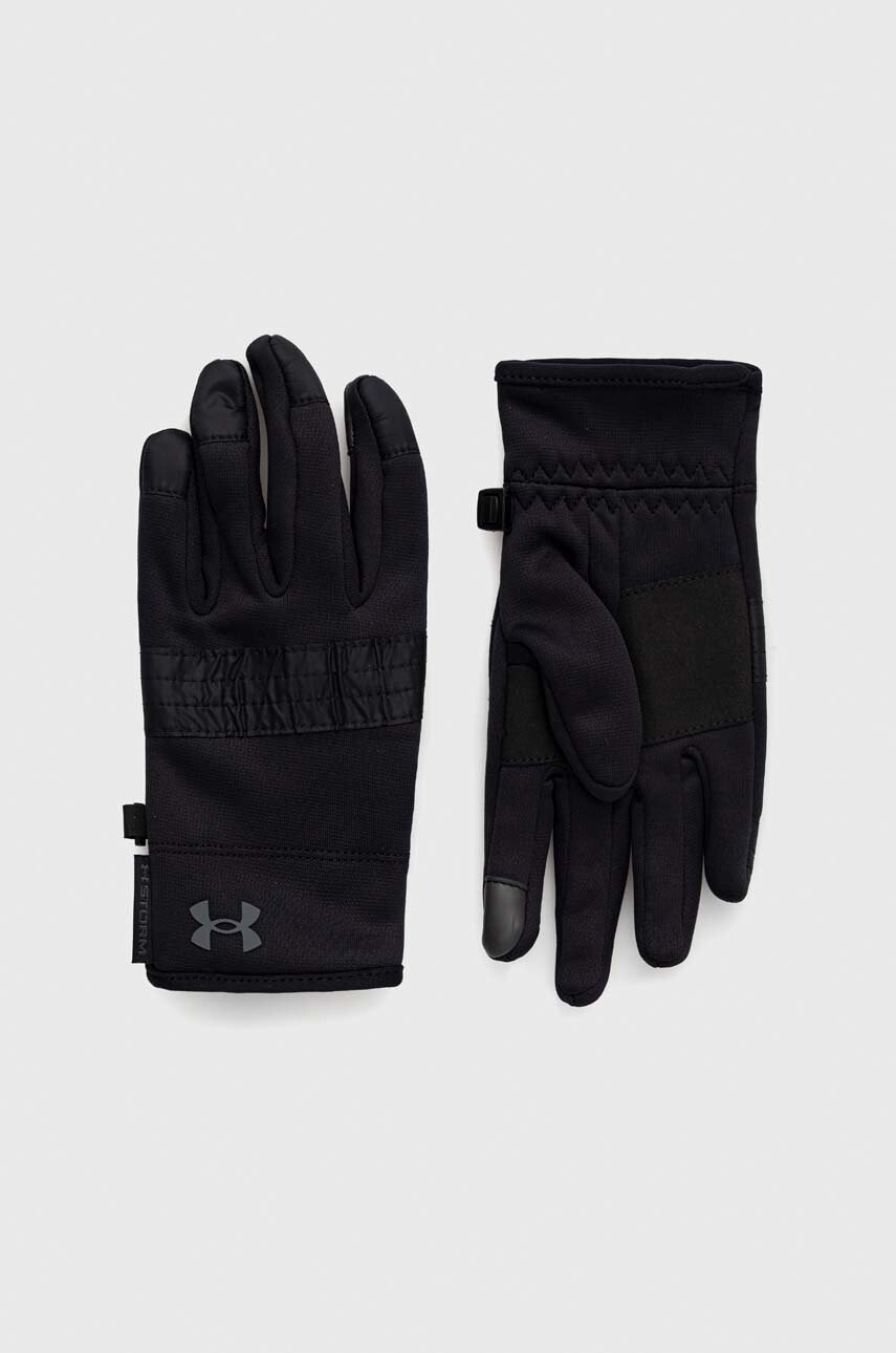 Under Armour Детски ръкавици в черно - Pepit.bg