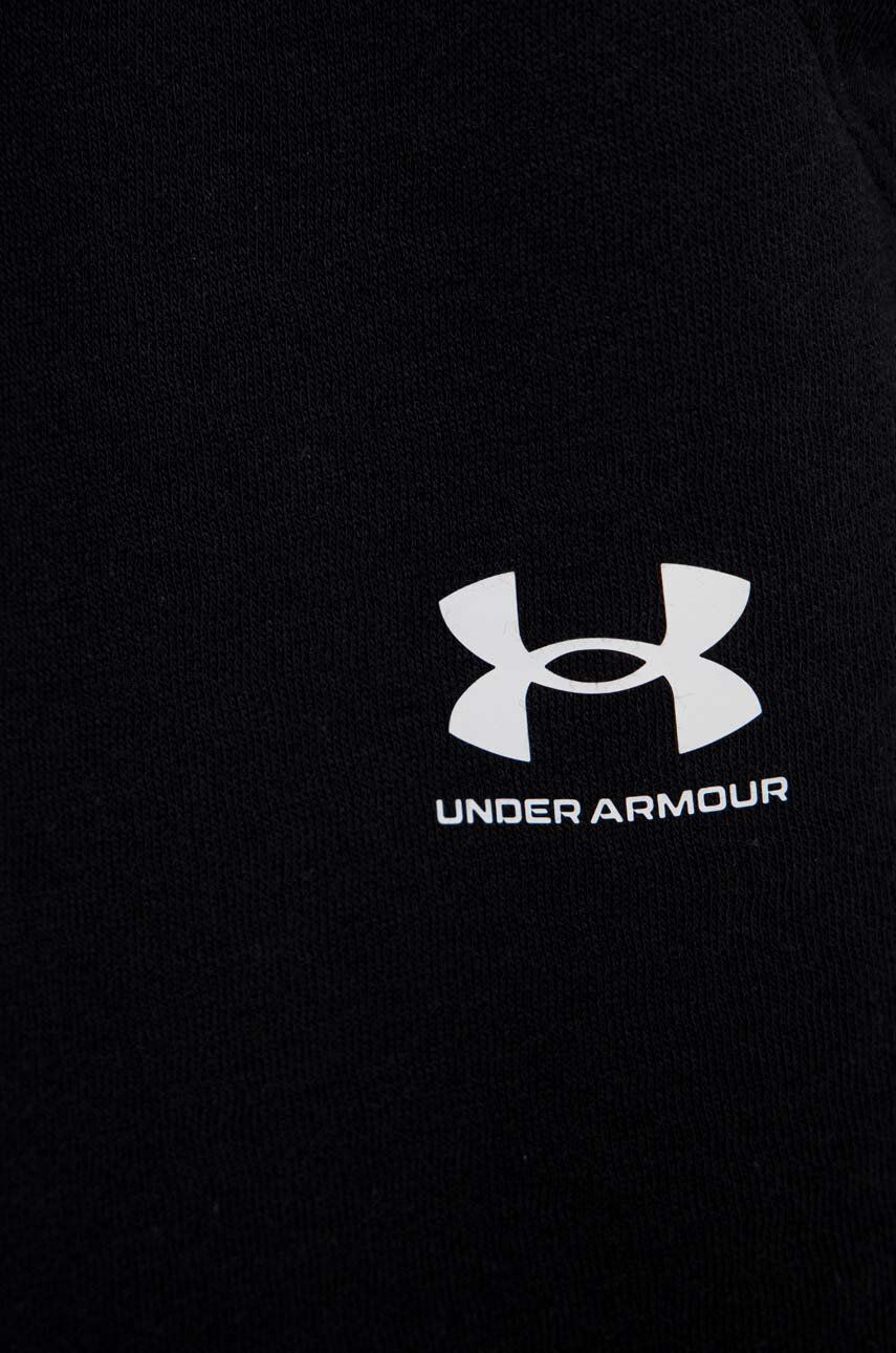 Under Armour Детски спортен панталон в черно с изчистен дизайн - Pepit.bg