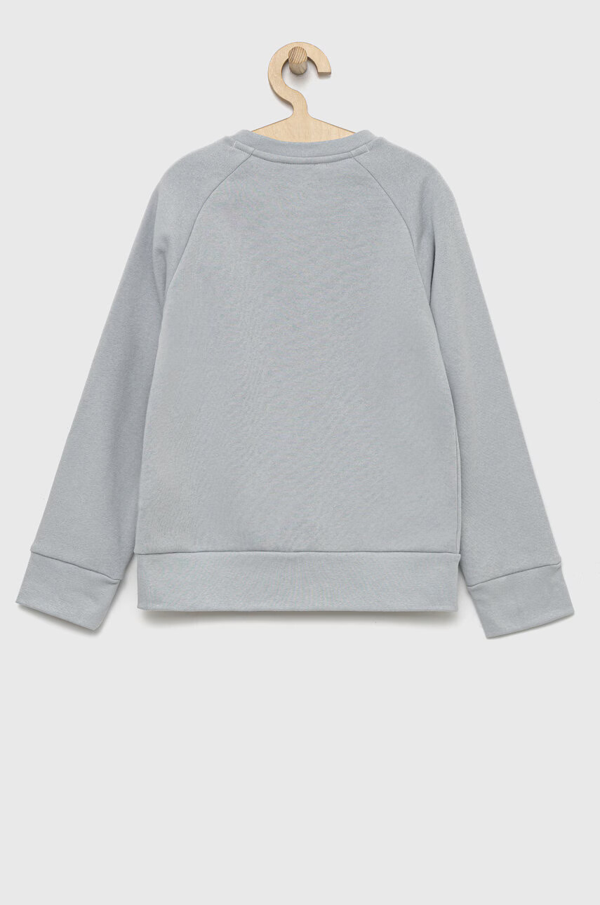 Under Armour Детски суичър в сиво с изчистен дизайн - Pepit.bg