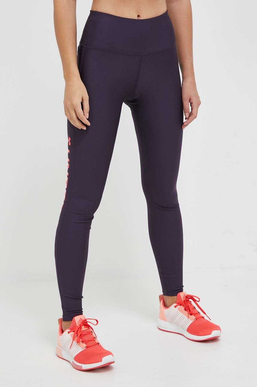 Under Armour Клин за трениране Armour Branded в лилаво с принт - Pepit.bg