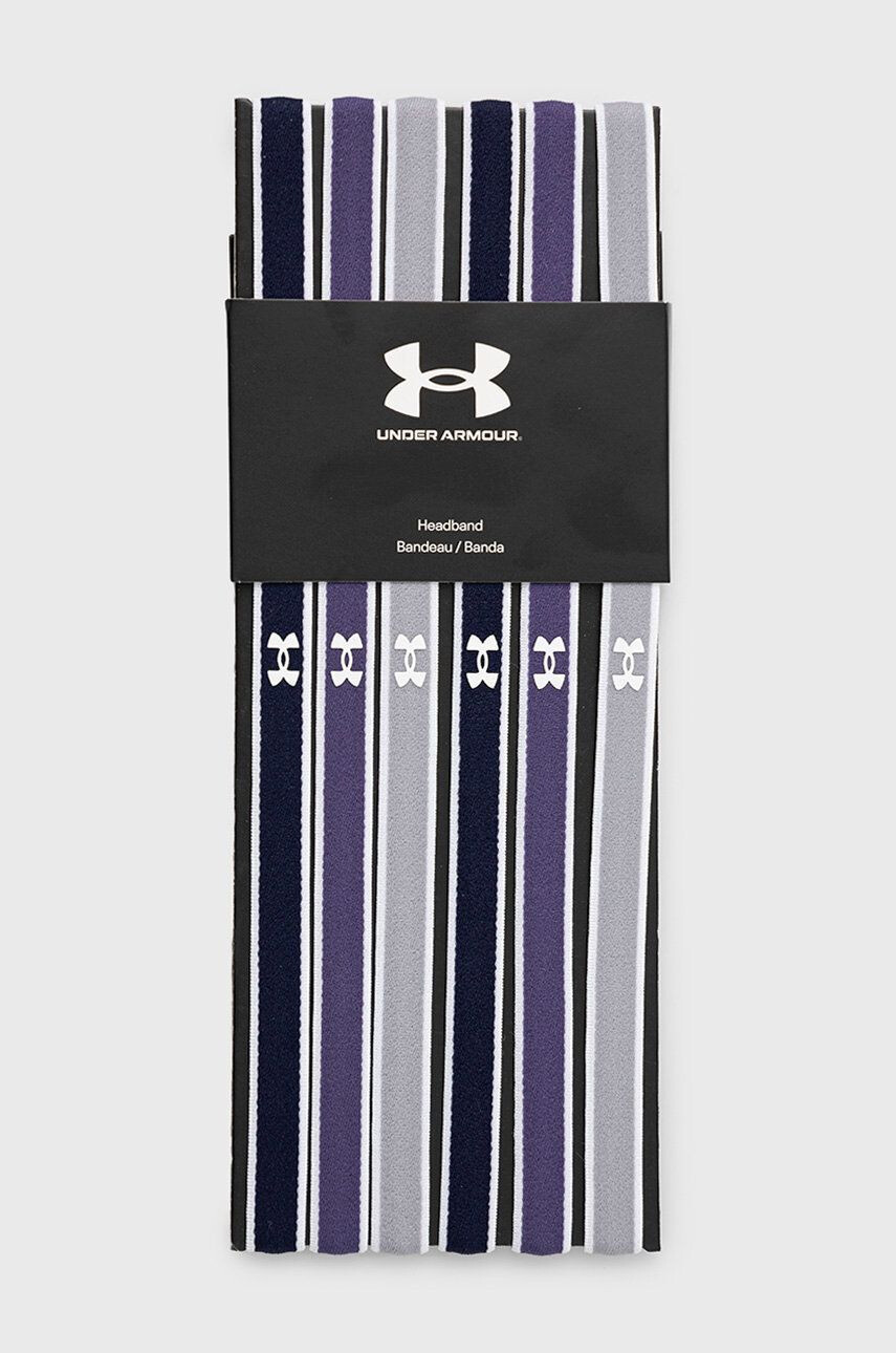 Under Armour Лента за глава 6 броя в сиво - Pepit.bg