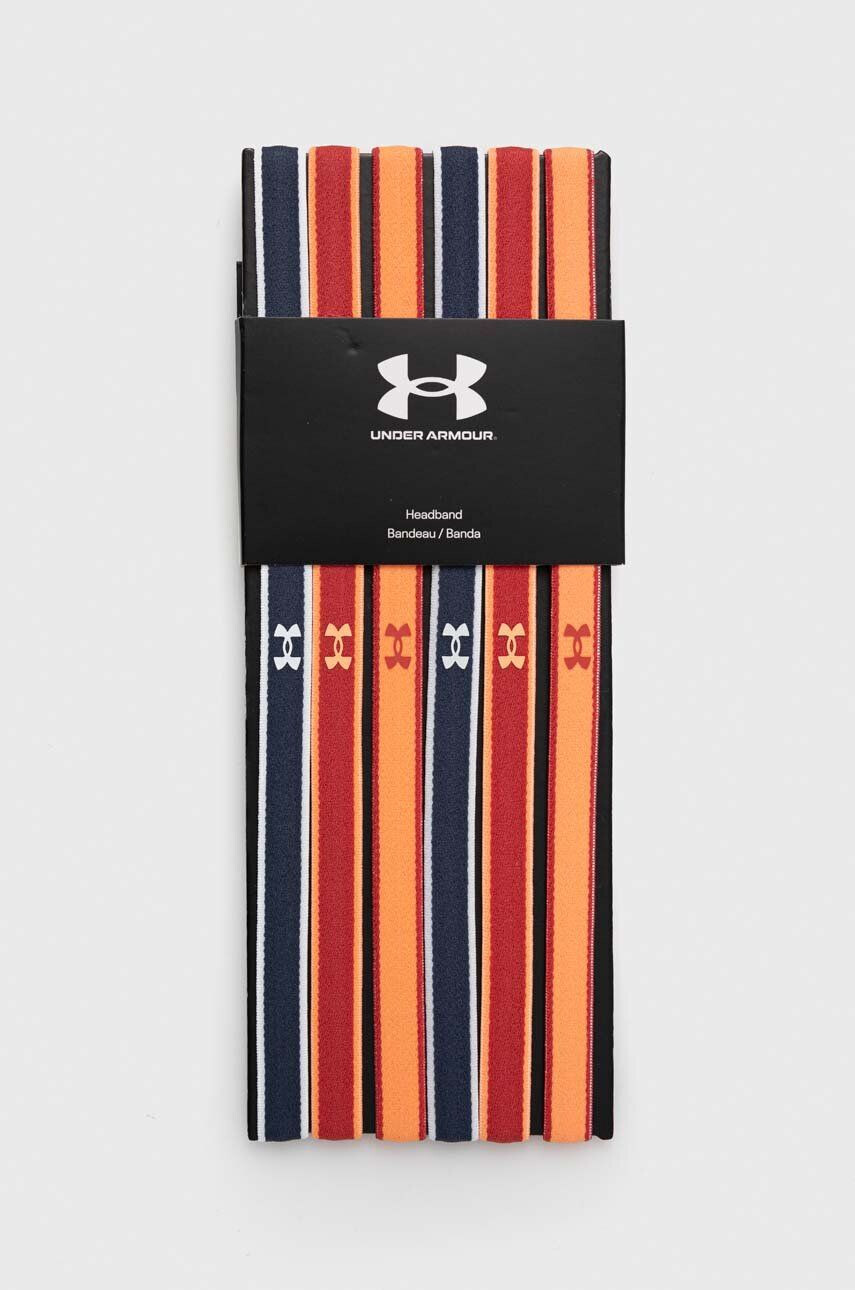 Under Armour Лента за глава (6 броя) в червено - Pepit.bg