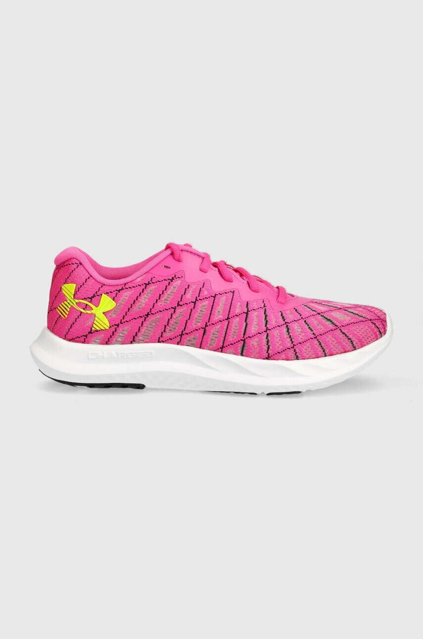 Under Armour Обувки за бягане Charged Breeze 2 в розово - Pepit.bg