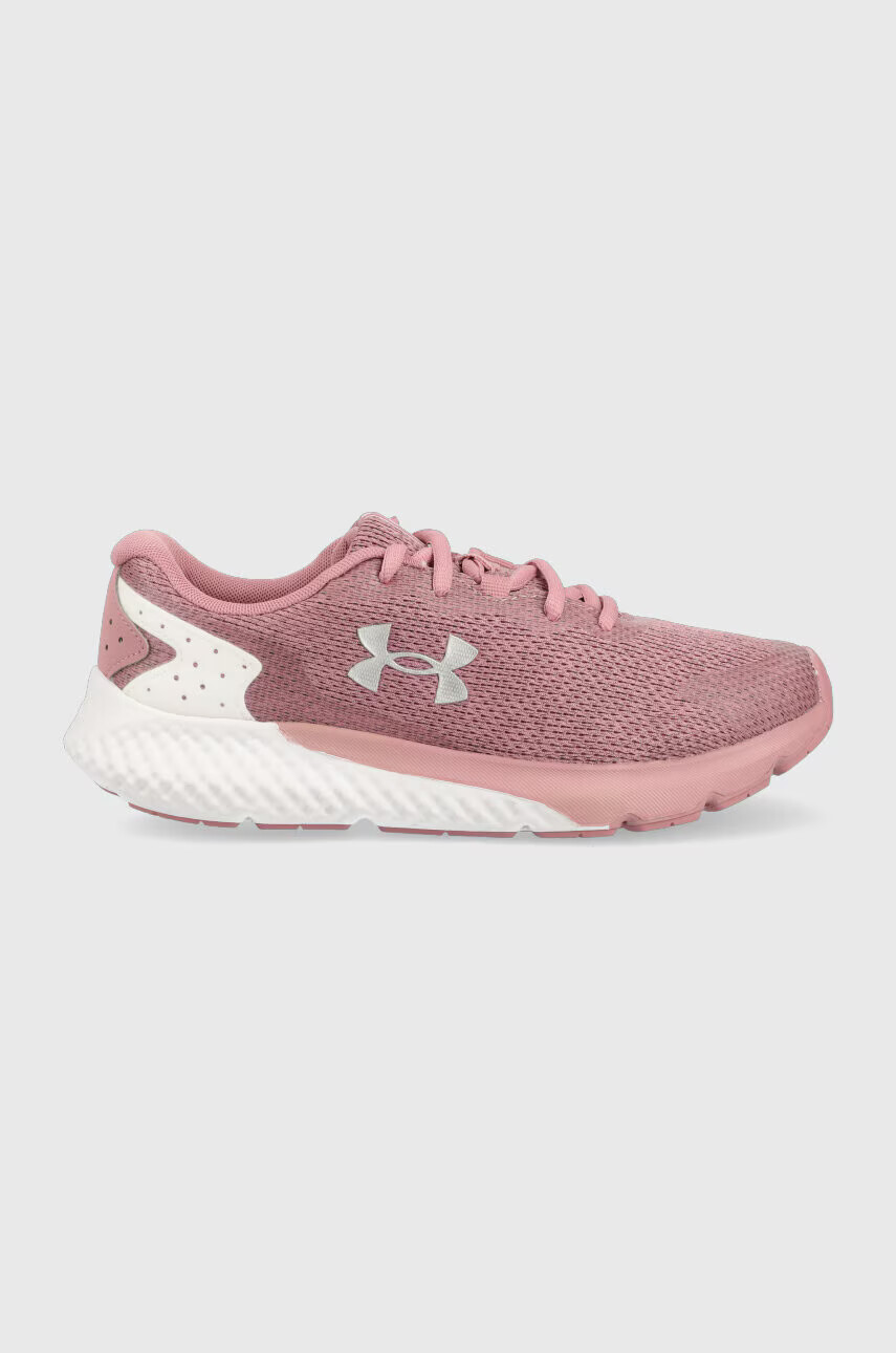 Under Armour Обувки за бягане Charged Rogue 3 Knit в розово - Pepit.bg