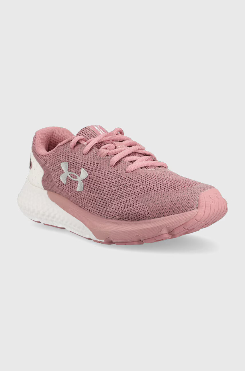 Under Armour Обувки за бягане Charged Rogue 3 Knit в розово - Pepit.bg