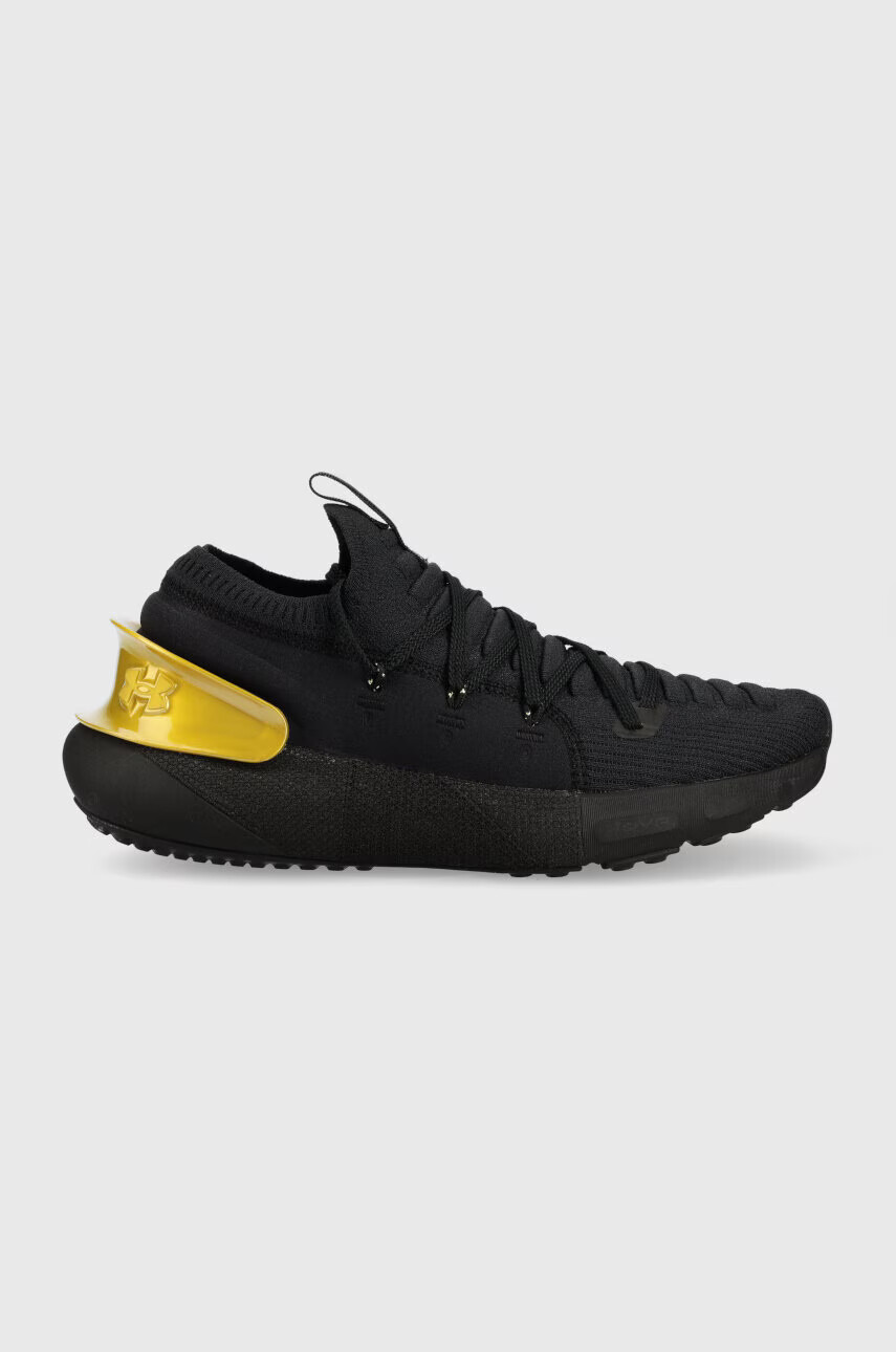 Under Armour Обувки за бягане HOVR Phantom 3 Metallic в черно - Pepit.bg