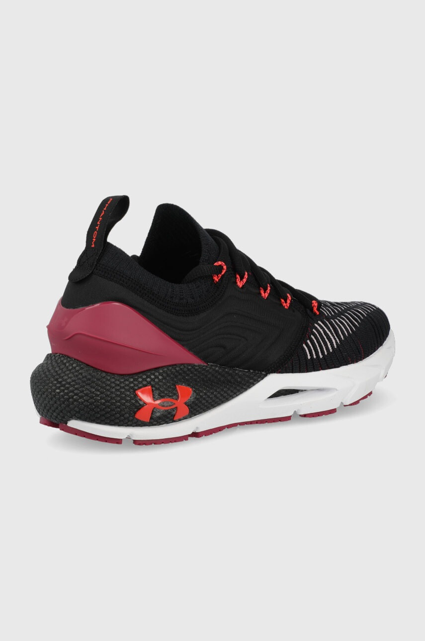 Under Armour Обувки за бягане Phantom 2 Intelliknit 3024155 в черно с равна подметка - Pepit.bg