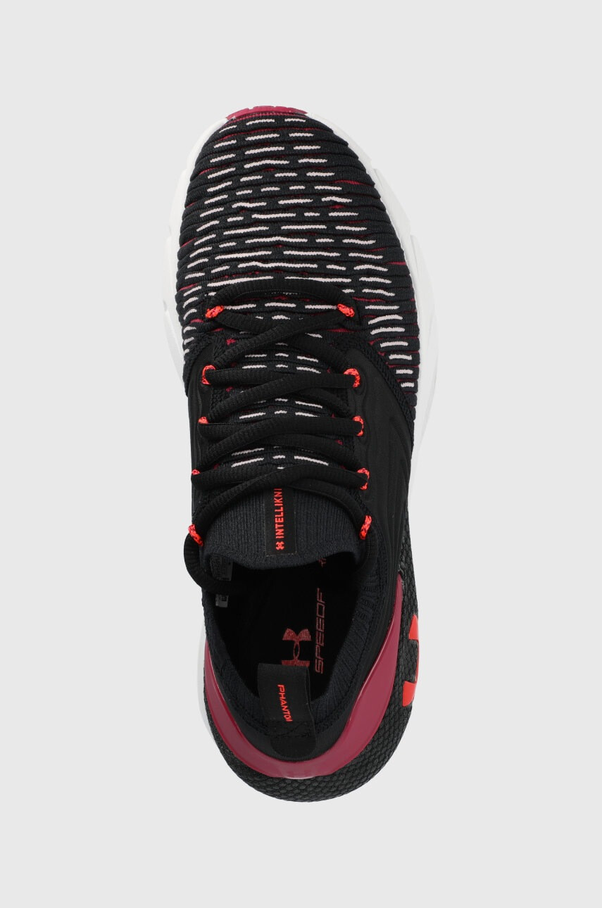 Under Armour Обувки за бягане Phantom 2 Intelliknit 3024155 в черно с равна подметка - Pepit.bg