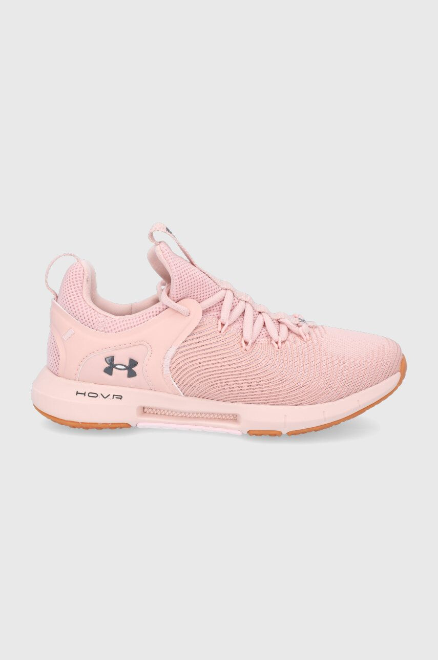 Under Armour Обувки 3023010 в розово с равна подметка - Pepit.bg