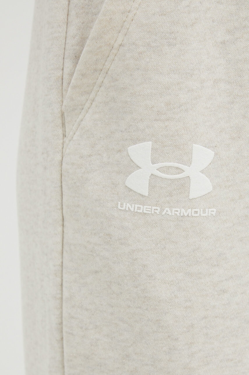 Under Armour Панталони 1356416 дамски в меланж на сиво - Pepit.bg