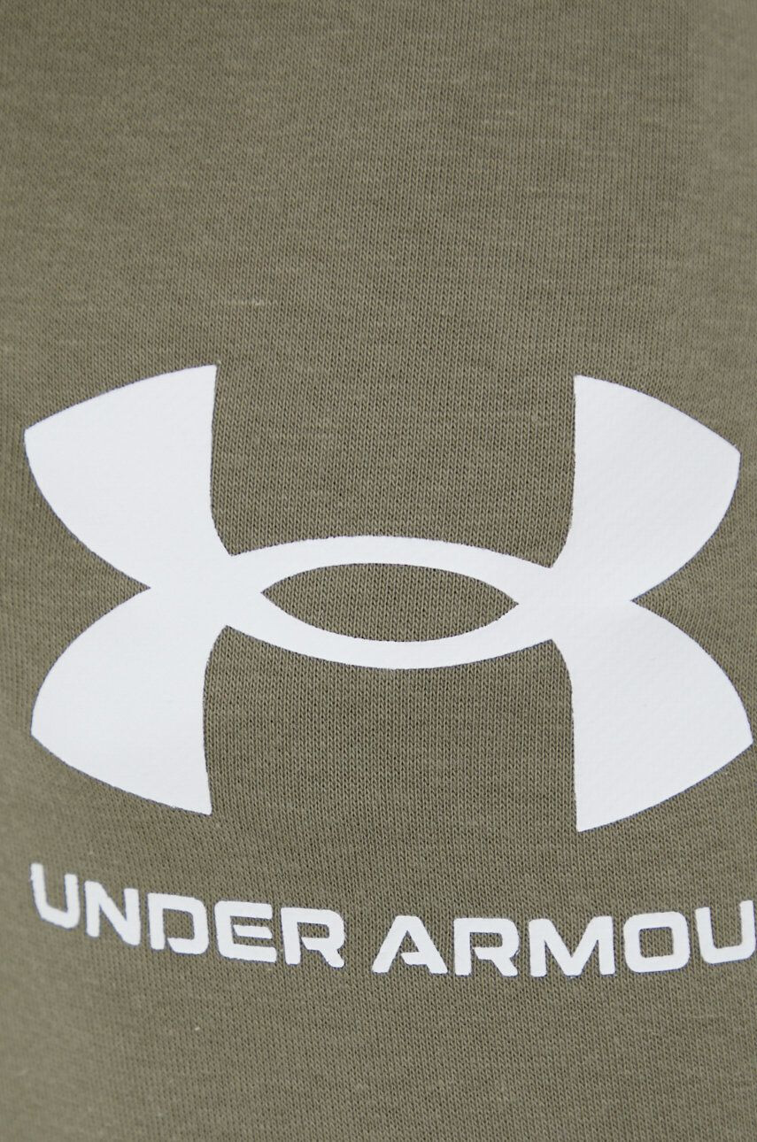 Under Armour Панталони в зелено с изчистен дизайн - Pepit.bg