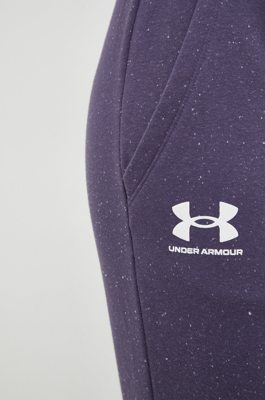 Under Armour Панталони в лилаво меланж на - Pepit.bg