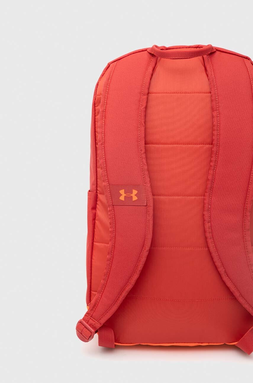 Under Armour Раница в червено голям размер с принт - Pepit.bg