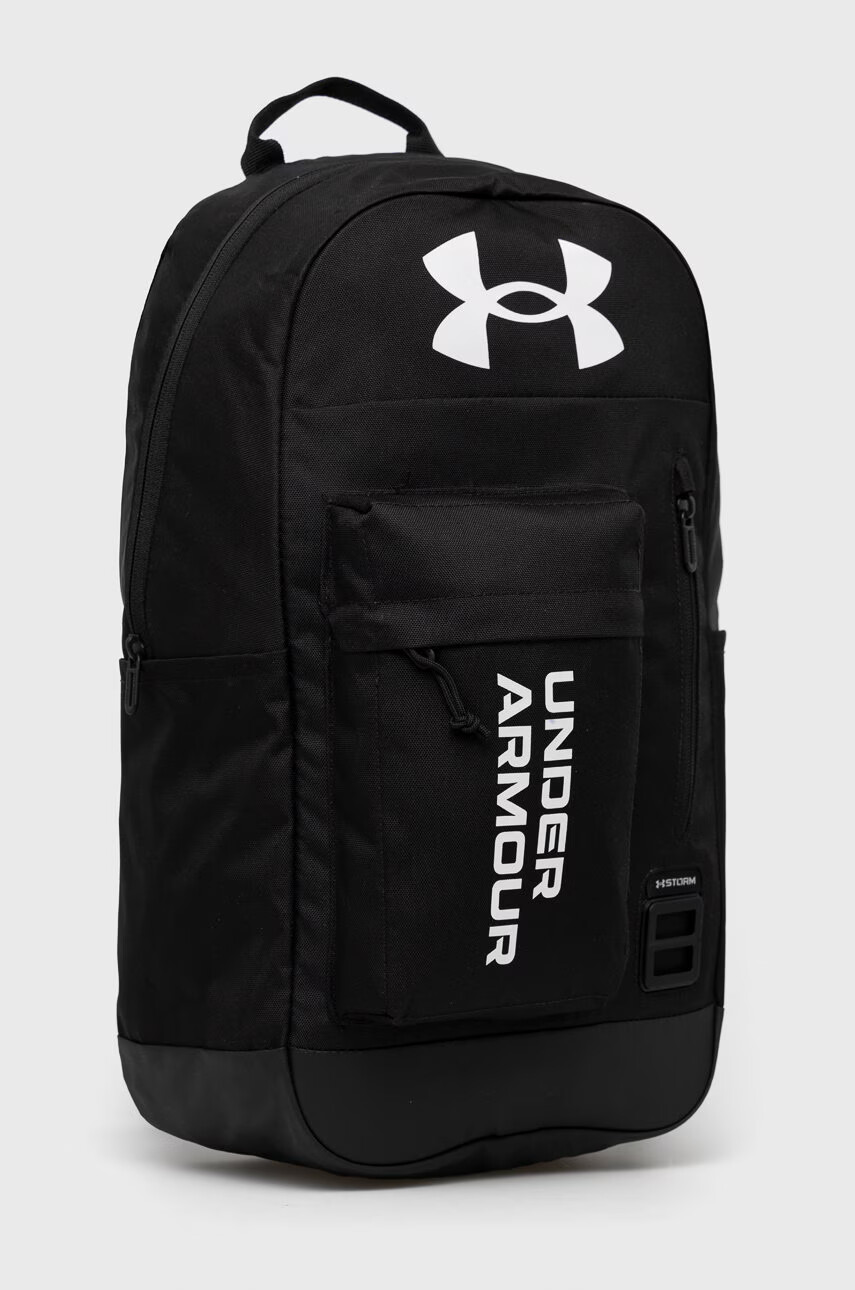 Under Armour Раница 1362365 в черно голям размер с принт - Pepit.bg