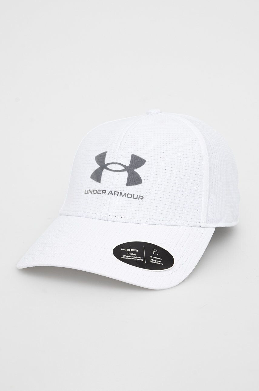 Under Armour Шапка 1361529 в бяло с принт - Pepit.bg