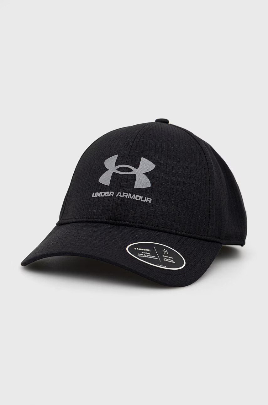 Under Armour Шапка 1361529 в черно с принт - Pepit.bg