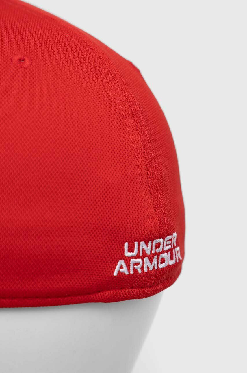 Under Armour Шапка с козирка в бордо с апликация - Pepit.bg