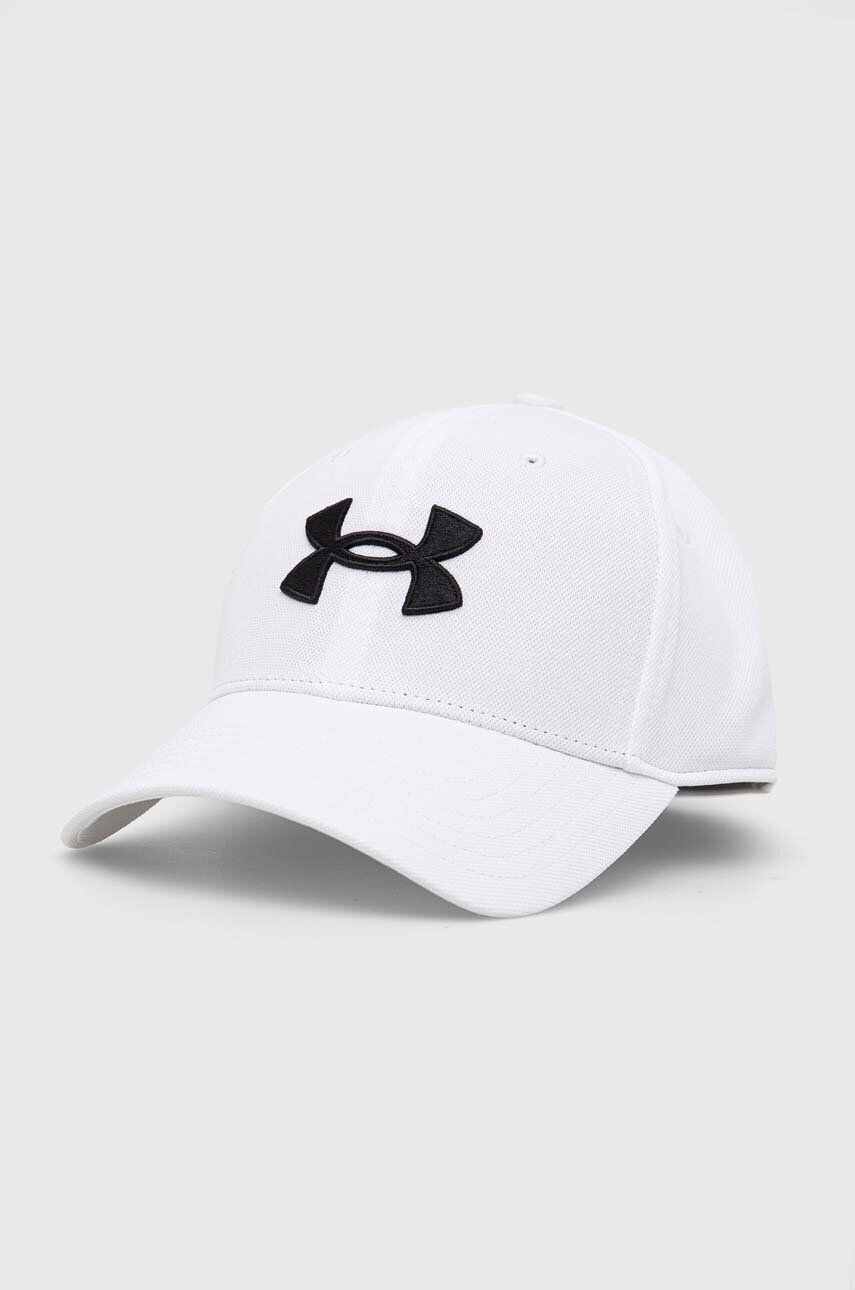 Under Armour Шапка с козирка в бяло с апликация - Pepit.bg