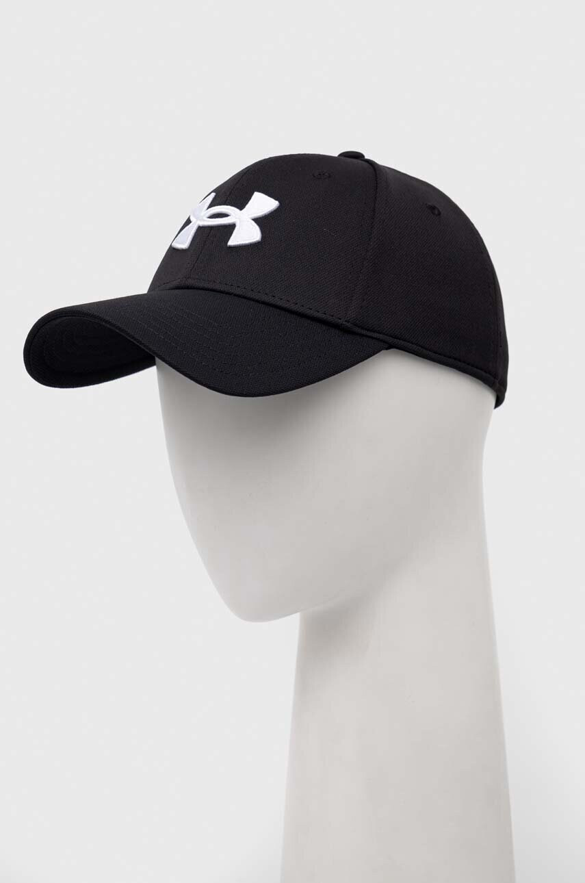 Under Armour Шапка с козирка в черно с апликация - Pepit.bg