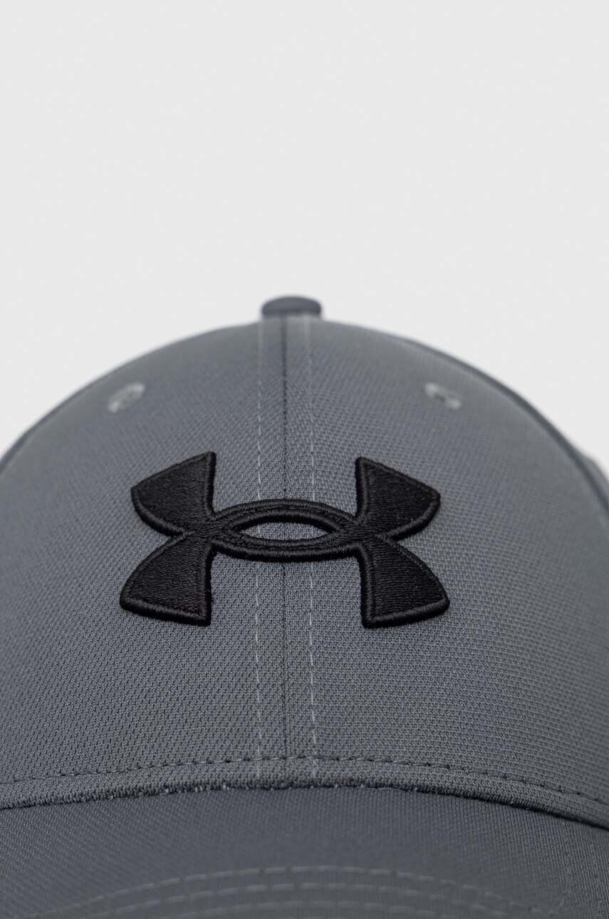 Under Armour Шапка с козирка в сиво с апликация - Pepit.bg