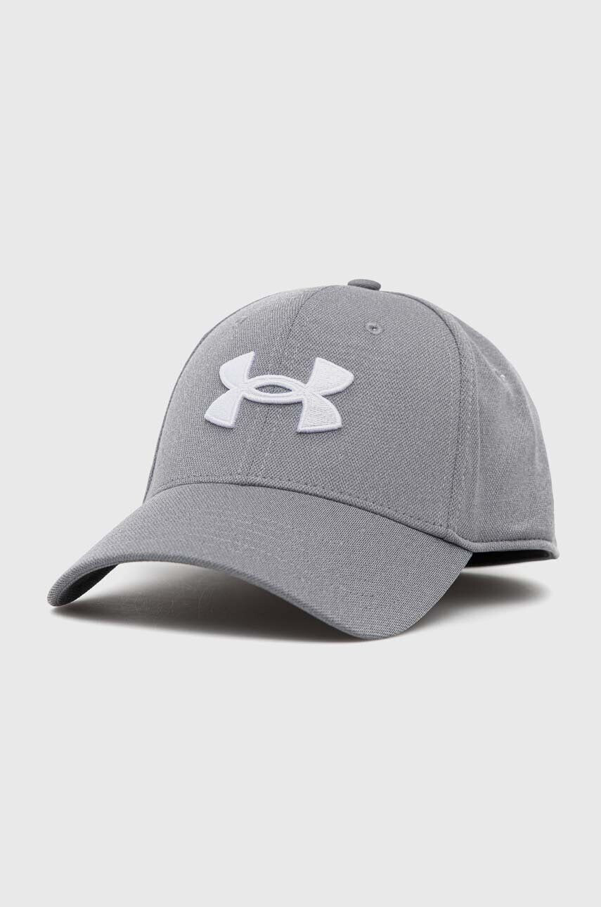 Under Armour Шапка с козирка в тъмносиньо с апликация - Pepit.bg